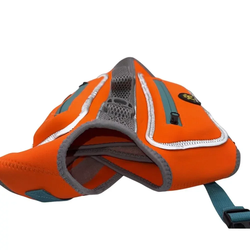 Size M - Sheripet Life Jacket For Dogs - Orange Medium